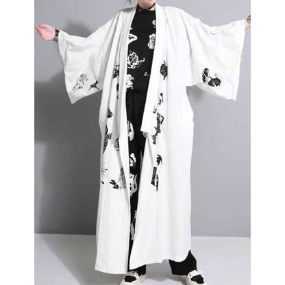 Elegant Flowing Kimono Wrap - modern kimono wrap - Chic Long Kimono Wrap for Effortless Style - View 2