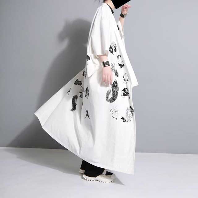 Elegant Flowing Kimono Wrap -  versatile fashion wrap - Chic Long Kimono Wrap for Effortless Style - View 9
