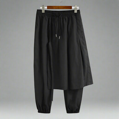 Elegant Traditional Japanese Pants -  harajuku style - Stylish Japanese Hakama Pants for Unique Streetwear - View 4