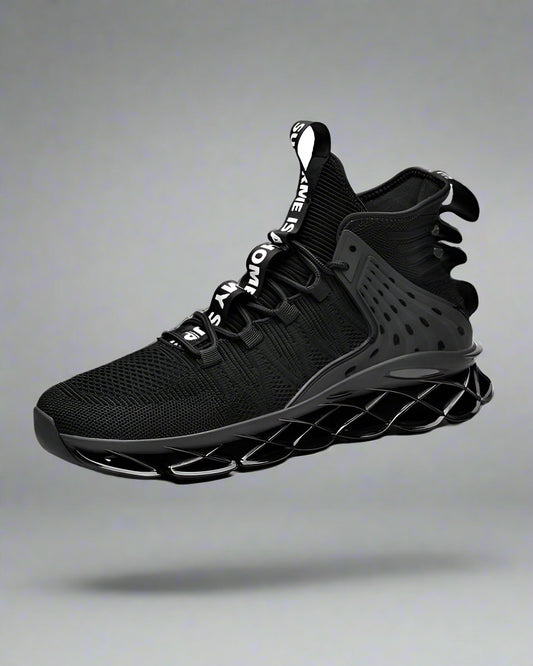 Elevated Flyweave High-Top Kicks - BEST SELLERS - Elevated Flyweave High-Top Shoes for Urban Fashion - Main view