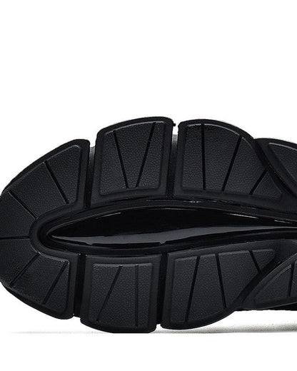 Elevated Flyweave High-Top Kicks - stylish techwear - Elevated Flyweave High-Top Shoes for Urban Fashion - View 10