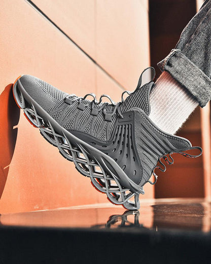 Elevated Flyweave High-Top Kicks -  urban style - Elevated Flyweave High-Top Shoes for Urban Fashion - View 8