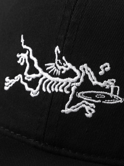 Embroidered Chicken-Themed Baseball Hat -  funny hat design - Unique Chicken-Themed Baseball Hat with Creative Embroidery - View 6