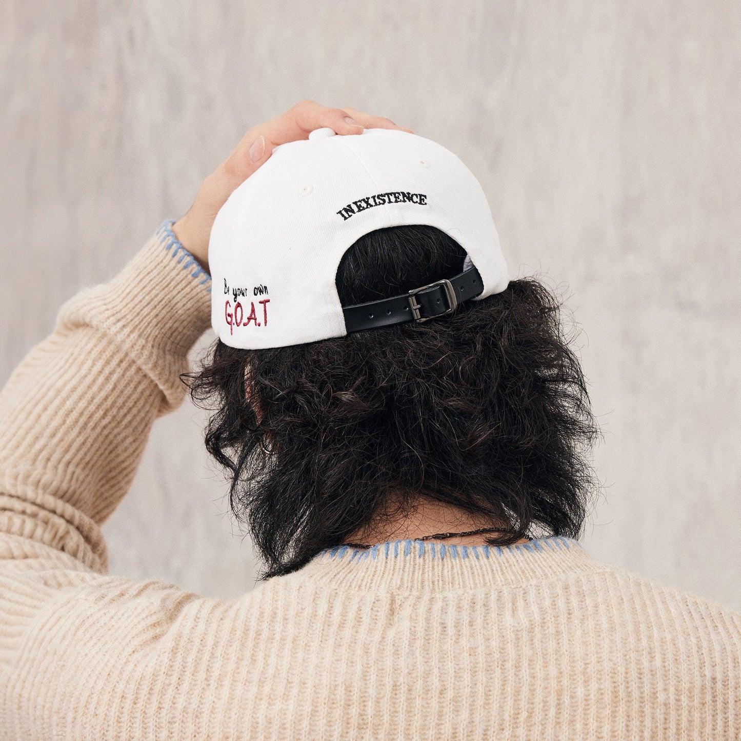 Embroidered Contrast Cap Delight -  bold design - Stylish Embroidered Contrast Cap for Streetwear Fans - View 3