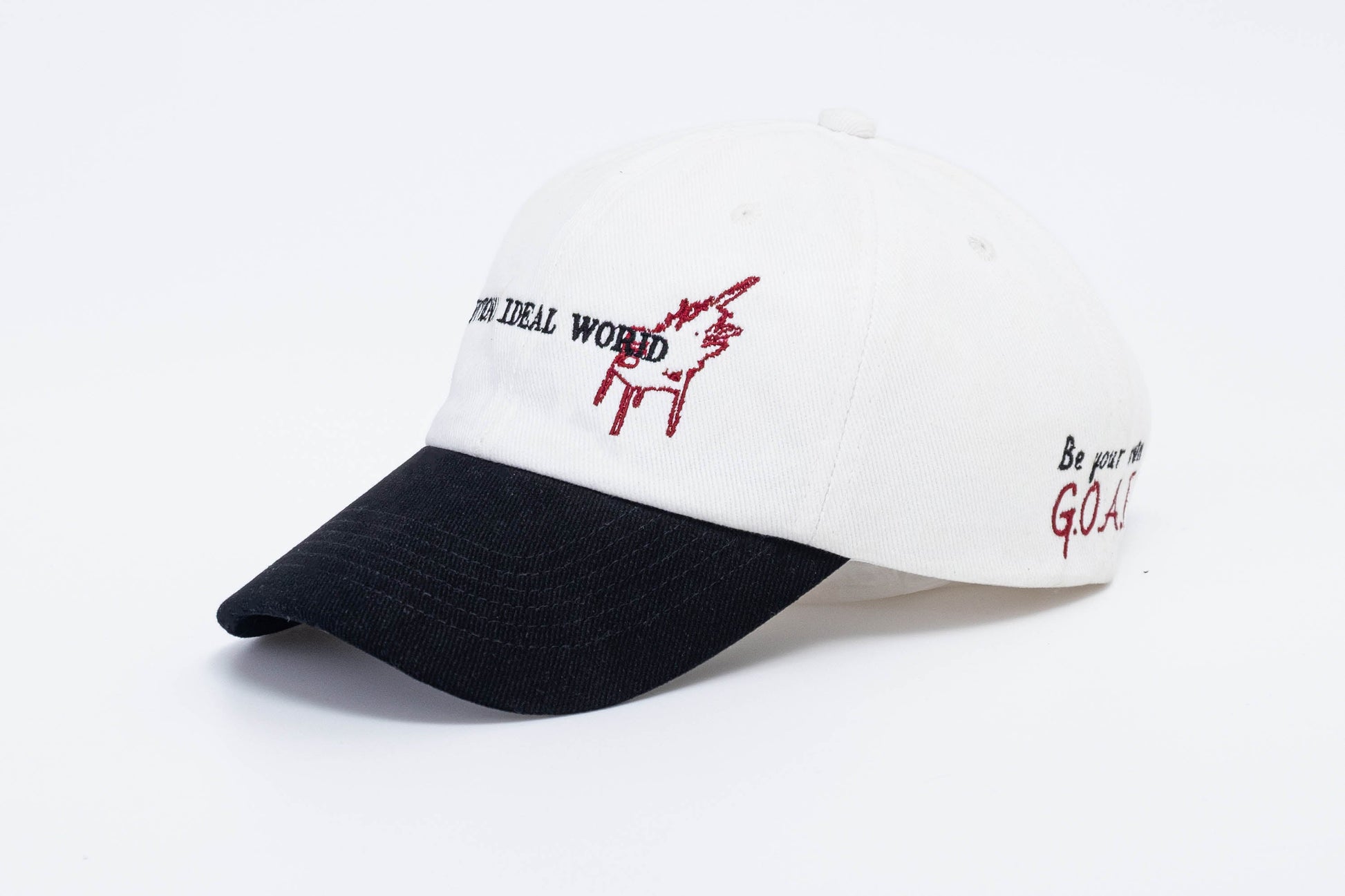 Embroidered Contrast Cap Delight -  contrast cap - Stylish Embroidered Contrast Cap for Streetwear Fans - View 11