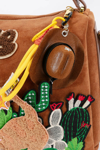Embroidered Desert Oasis Shoulder Bag -  embroidered bag - Embroidered Desert Oasis Shoulder Bag for Stylish Travel - View 5