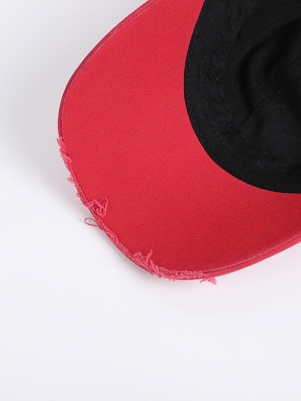 Embroidered Ripped Logo Cap -  adjustable cap - Embroidered Ripped Logo Cap for a Vintage Look - View 15