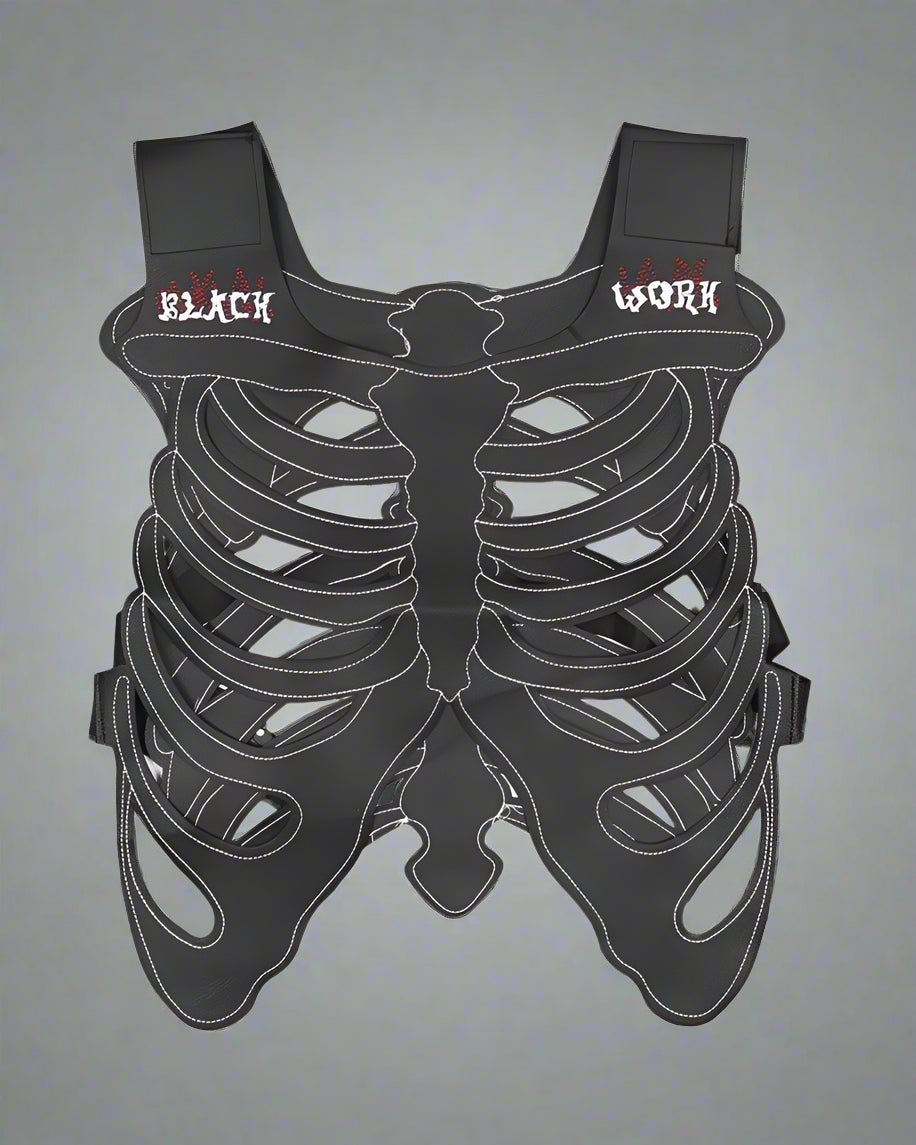 Embroidered Tech Vest with Style - tech vest - Stylish Embroidered Tech Vest with Adjustable Fit - Main view