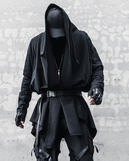 Enchanted Gothic Cape Coat -  durable techwear coat - Stylish Enchanted Gothic Cape Coat for Everyday Comfort - View 4