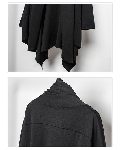 Enchanted Gothic Cape Coat -  everyday wear - Stylish Enchanted Gothic Cape Coat for Everyday Comfort - View 12