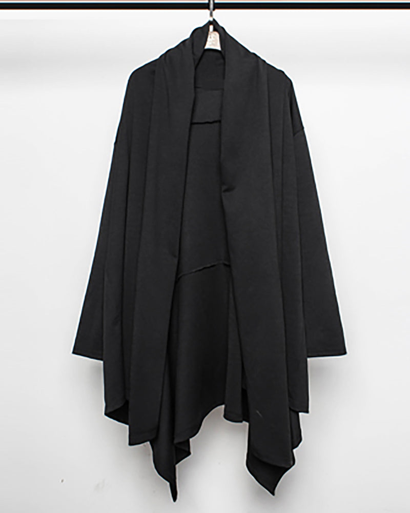 Enchanted Gothic Cape Coat - gothic coat - Stylish Enchanted Gothic Cape Coat for Everyday Comfort - View 9