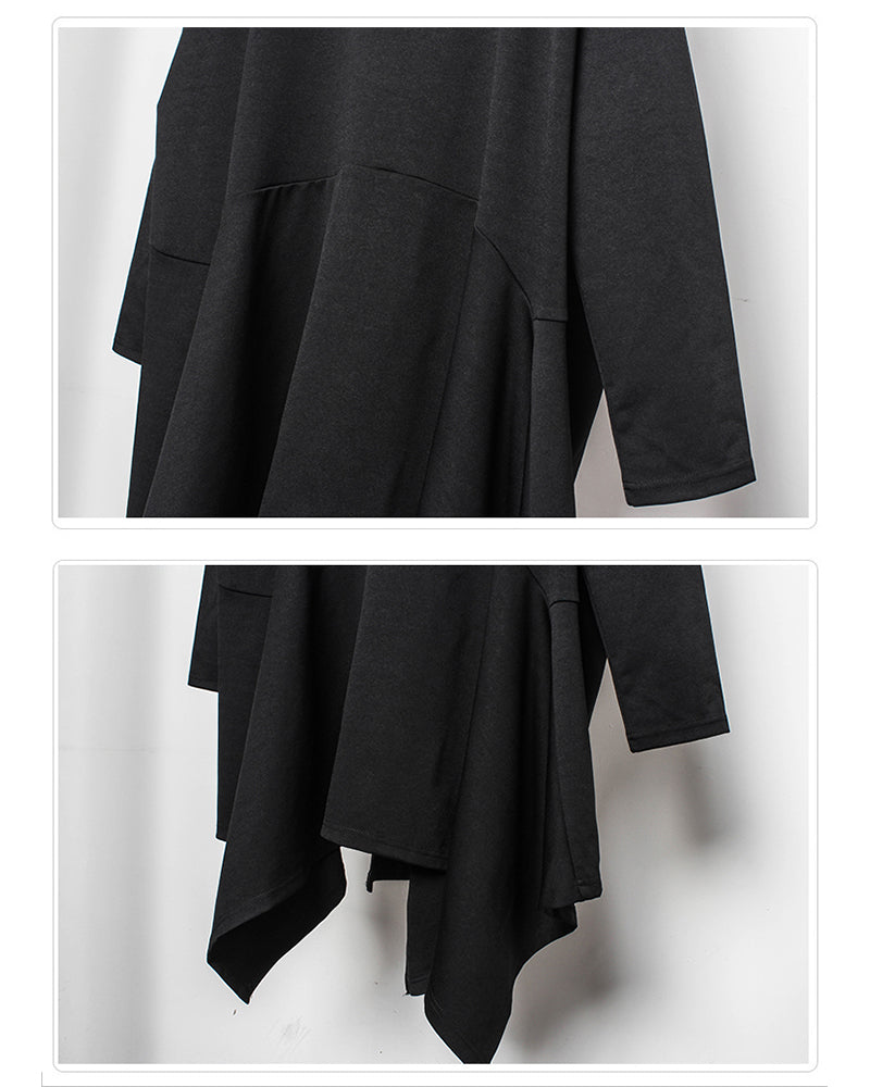 Enchanted Gothic Cape Coat -  ninja aesthetic fashion - Stylish Enchanted Gothic Cape Coat for Everyday Comfort - View 13