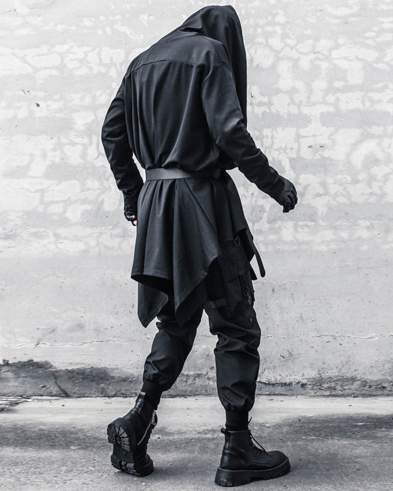 Enchanted Gothic Cape Coat -  techwear coat - Stylish Enchanted Gothic Cape Coat for Everyday Comfort - View 7