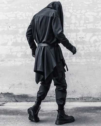 Enchanted Gothic Cape Coat -  techwear coat - Stylish Enchanted Gothic Cape Coat for Everyday Comfort - View 7