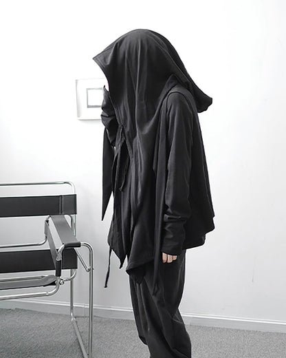 Enchanted Ninja Hooded Cloak -  comfortable cloak - Ninja-Inspired Hooded Cloak for Unique Style - View 5