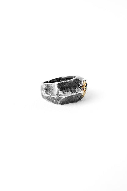 Enchanting Cracked Sigil Ring -  statement piece - Intricate Cracked Sigil Ring for Unique Style - View 7