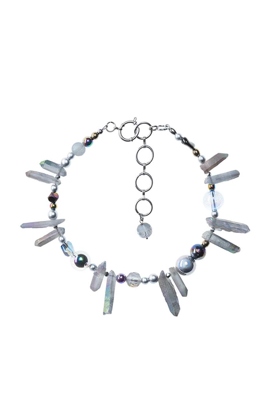 Enchanting Dreamscape Necklace - dreamscape necklace - Dreamscape Necklace with Colorful Irregular Beads - View 10