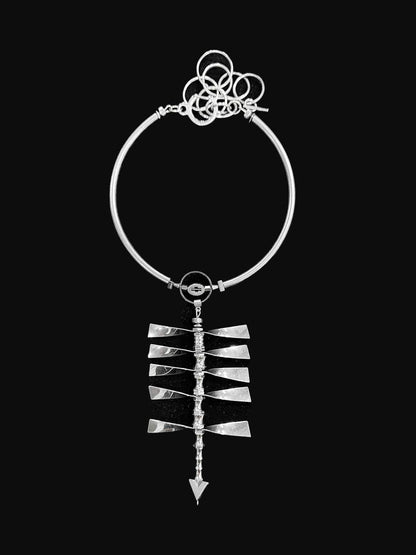 Enchanting Spine Art Necklace -  versatile accessory - Avant-Garde Spine Art Necklace for Unique Style - View 7