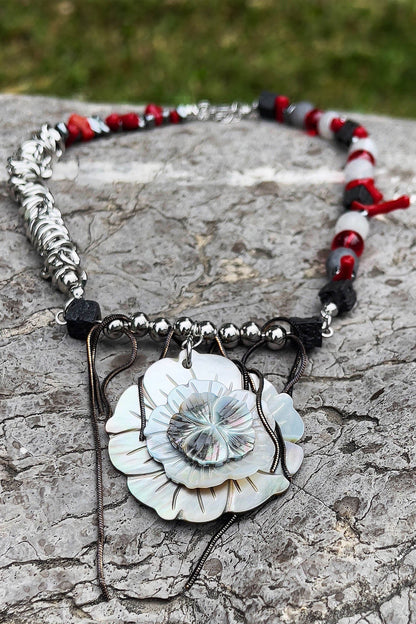 Enchanting Thorn Blossom Necklace -  adjustable necklace - Enchanting Thorn Blossom Necklace for Unique Style - View 4