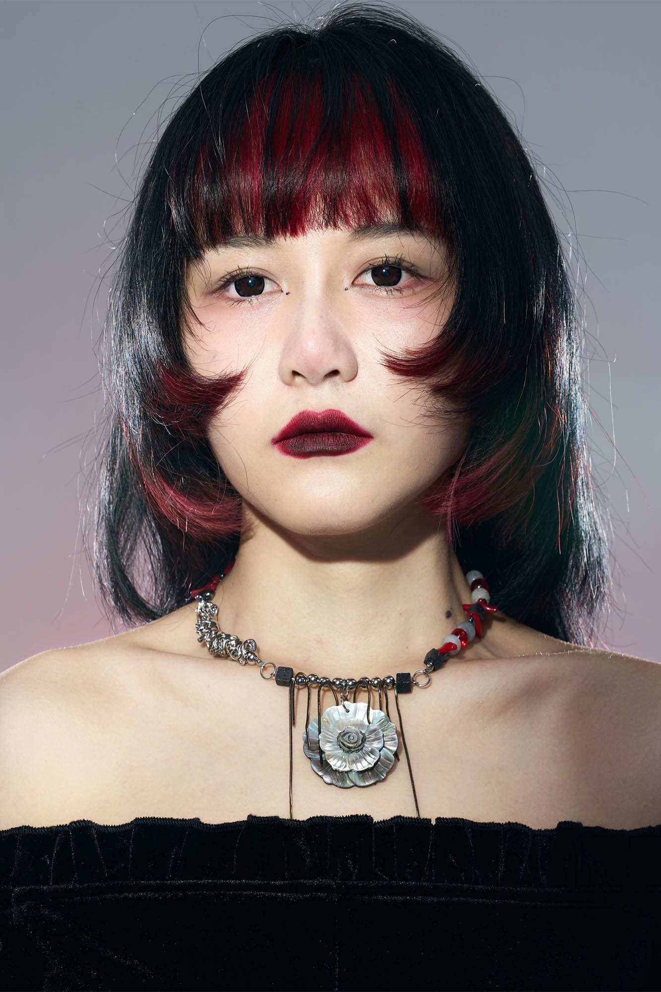 Necklace - Enchanting Thorn Blossom Necklace - Need Edit by Imaphotic