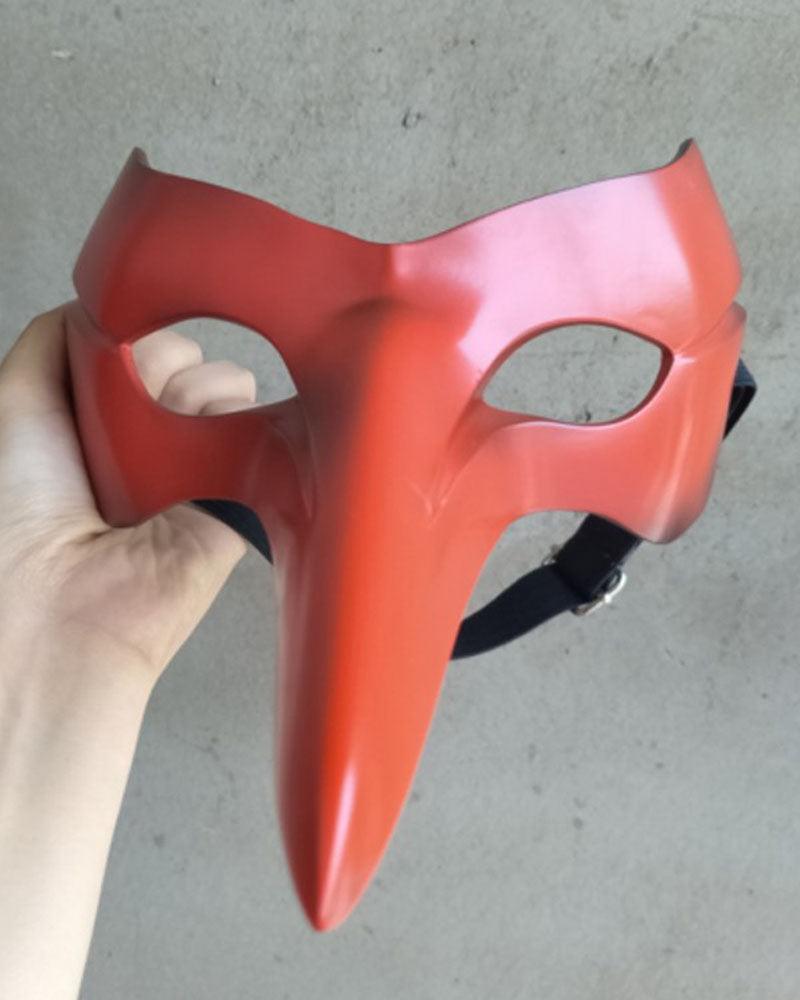 Enigmatic Banshee Anime Mask -  red mask - Adjustable Enigmatic Banshee Anime Mask for Daily Wear - View 6