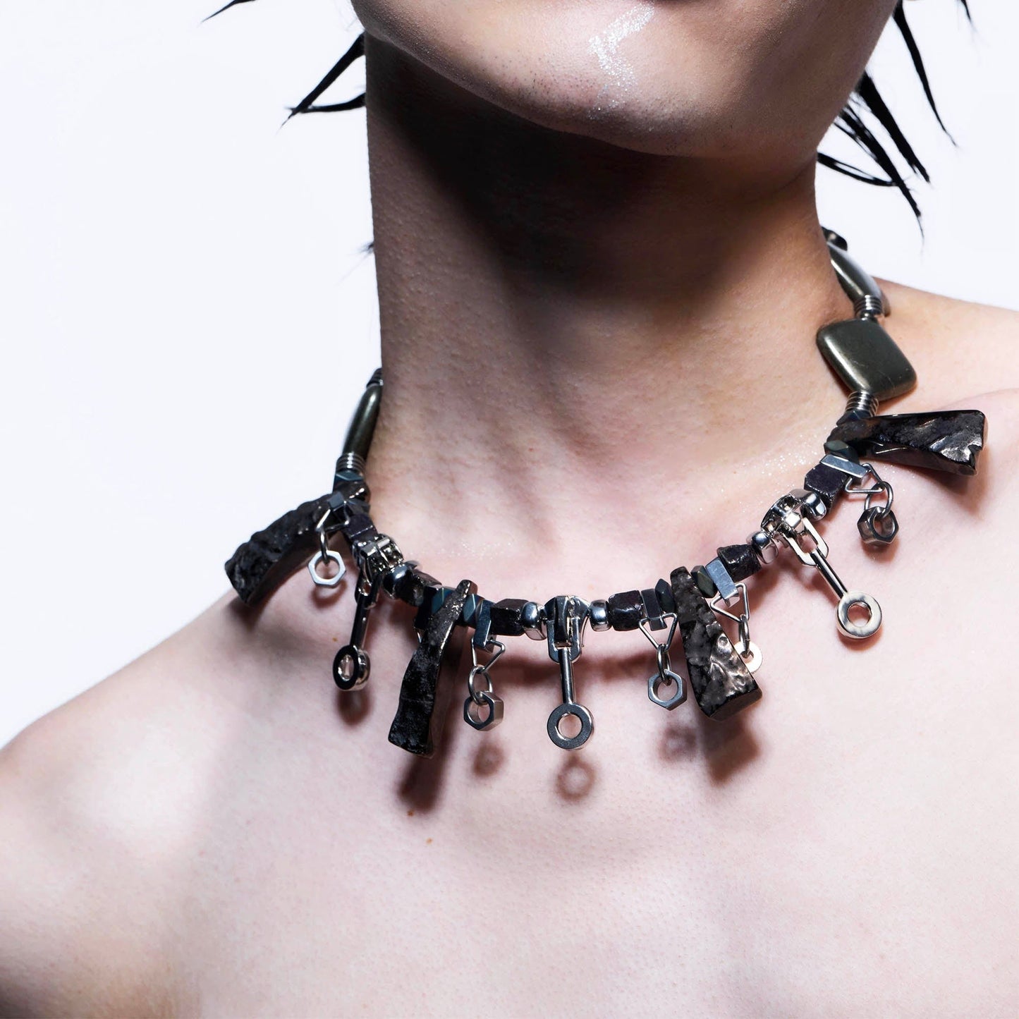 Enigmatic Treasure Hunter Necklace - New Arrivals - Unique Enigmatic Treasure Hunter Necklace for Bold Looks - View 2