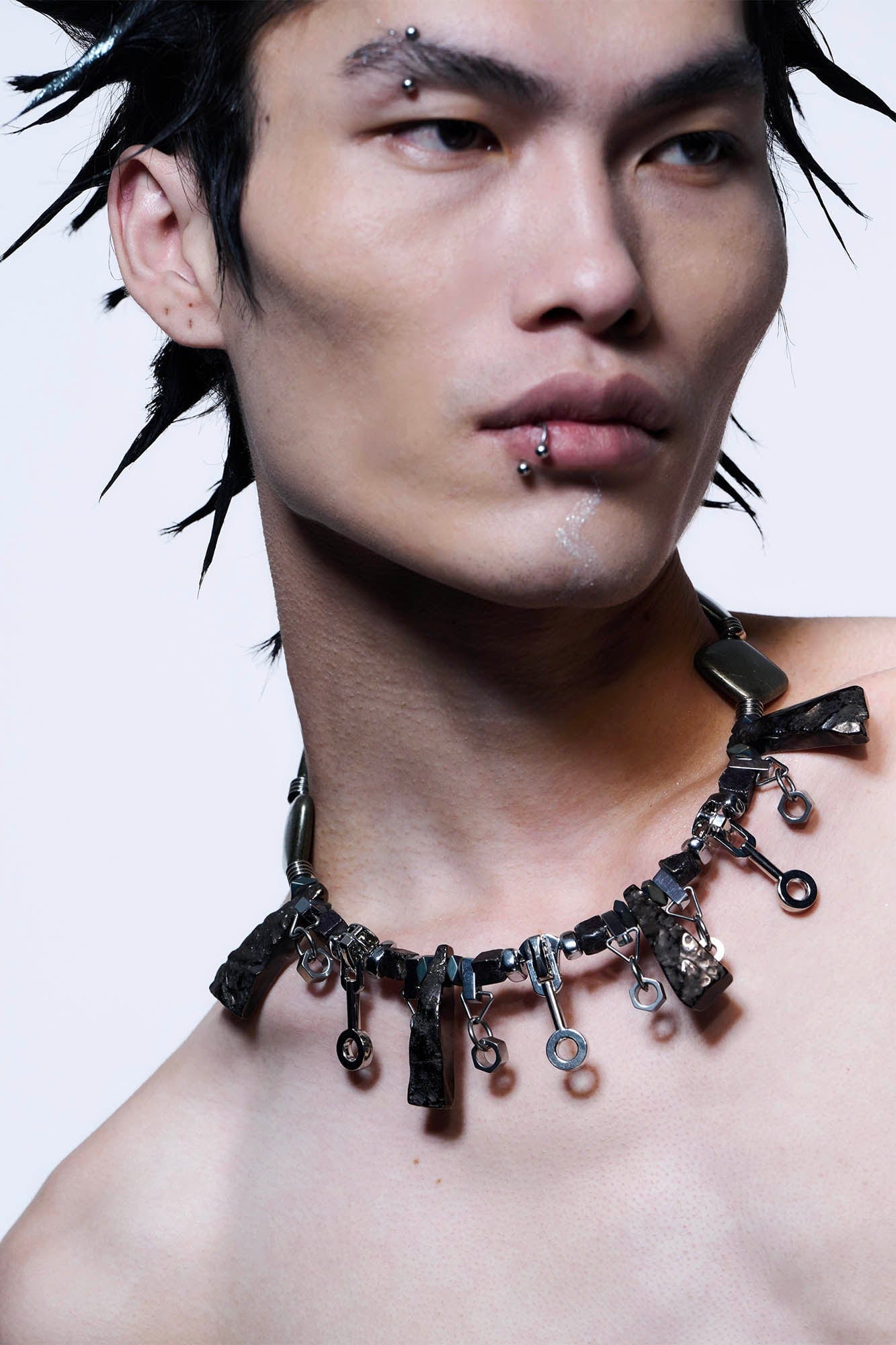 Enigmatic Treasure Hunter Necklace - statement necklace - Unique Enigmatic Treasure Hunter Necklace for Bold Looks - View 3
