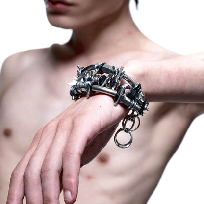 Epic Annihilator Tech Bracelet - tech bracelet - Avant-Garde Double-Layer Tech Bracelet for Unique Style - View 2