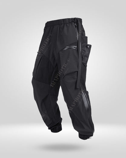 Expandable Side Zipper Techwear Pants -  adjustable outdoor pants - Comfortable Loose Fit Techwear Pants with Zipper - View 10