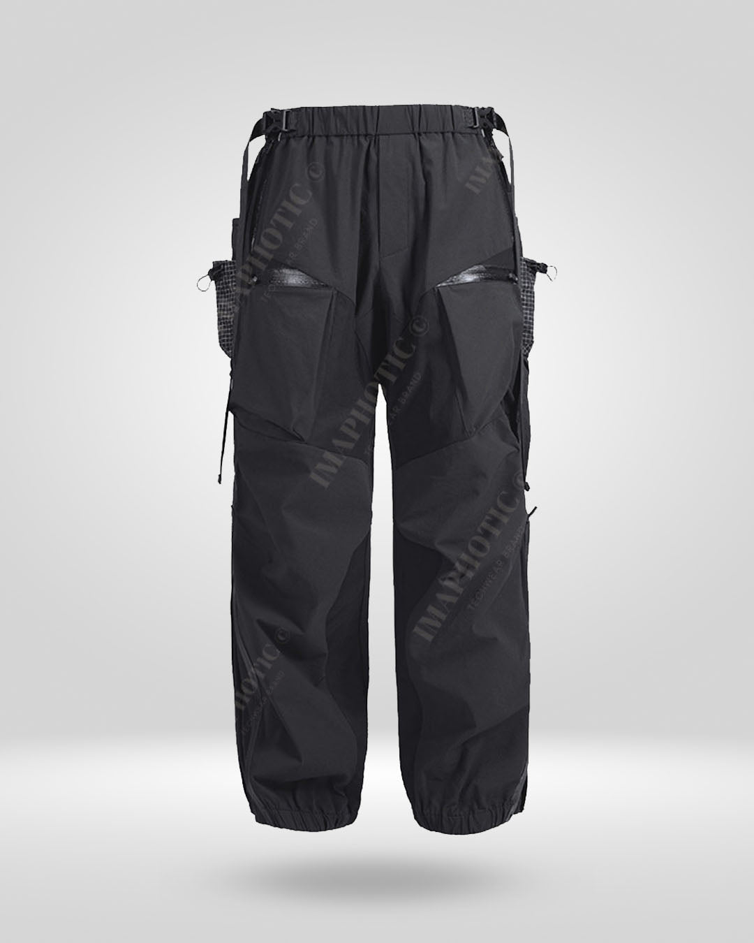 Expandable Side Zipper Techwear Pants - techwear pants - Comfortable Loose Fit Techwear Pants with Zipper - View 9