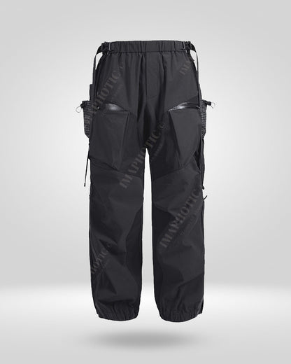 Expandable Side Zipper Techwear Pants - techwear pants - Comfortable Loose Fit Techwear Pants with Zipper - View 9