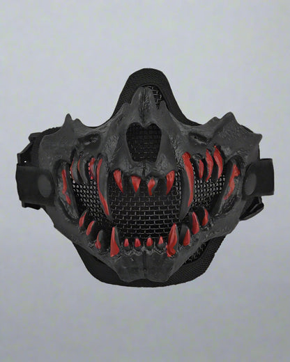 Fierce Tiger Skull Mask - tiger mask - Fierce Tiger Skull Mask for Edgy Streetwear Style - Main view
