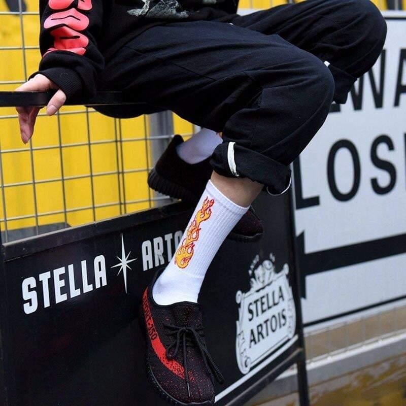 Fiery Ember Socks - New Arrivals - Stylish Fiery Ember Socks for Comfort and Durability - View 3