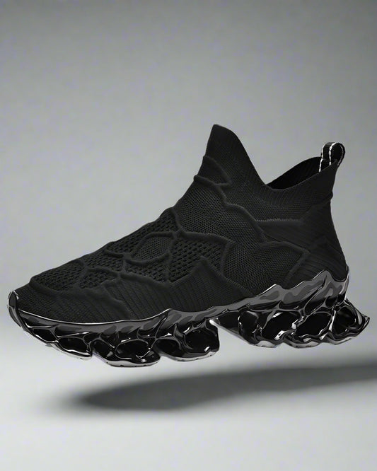 Futuristic Woven Performance Sneakers