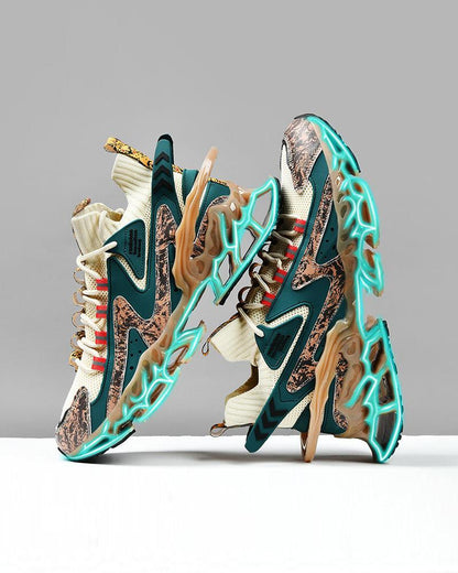 Flame-Infused Techwear Sneakers -  modern outfit sneakers - Flame-Infused Techwear Sneakers for Ultimate Style - View 13