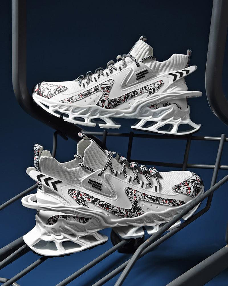 Flame-Infused Techwear Sneakers - techwear sneakers - Flame-Infused Techwear Sneakers for Ultimate Style - View 9