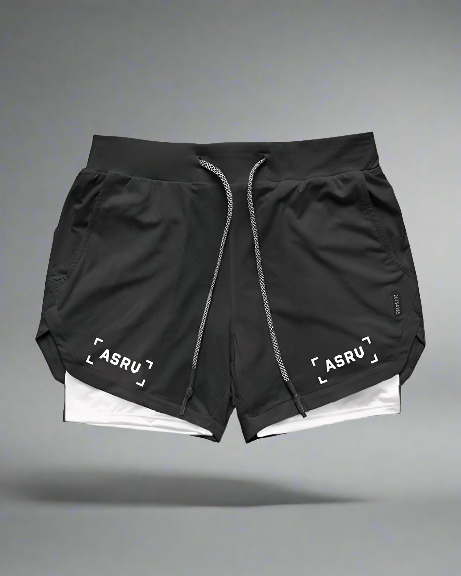 Flex Your Strength Running Shorts - comfortable running shorts - Men's Running Shorts with Moisture-Wicking Comfort - Main view
