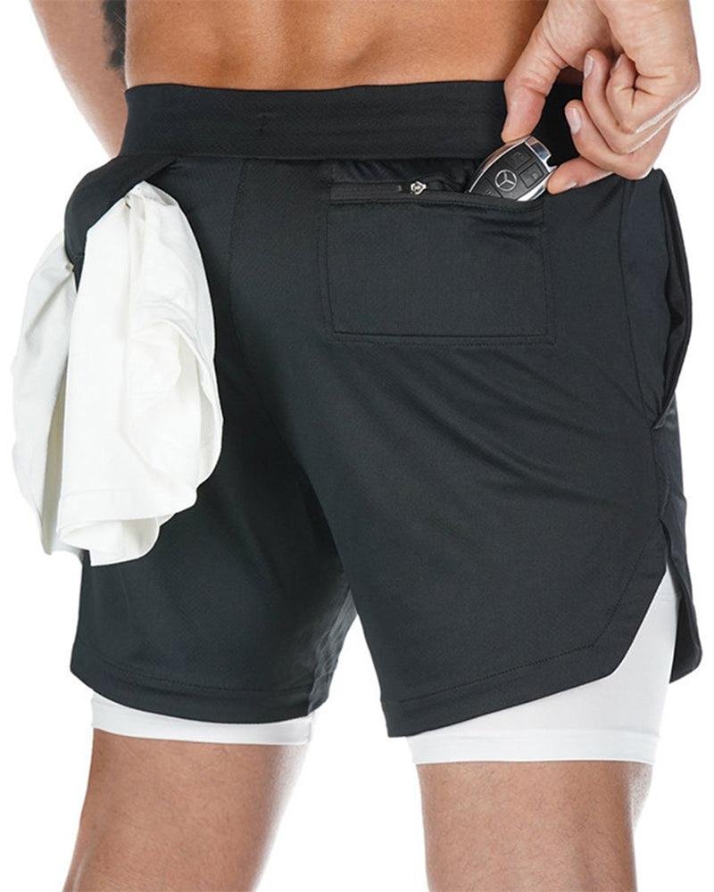 Flex Your Strength Running Shorts -  stylish workout shorts - Men's Running Shorts with Moisture-Wicking Comfort - View 14