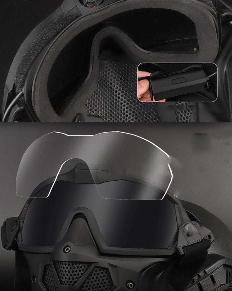 Fog-Free Tactical Outdoor Mask -  comfortable outdoor gear - Fog-Free Tactical Outdoor Mask for Active Adventures - View 11