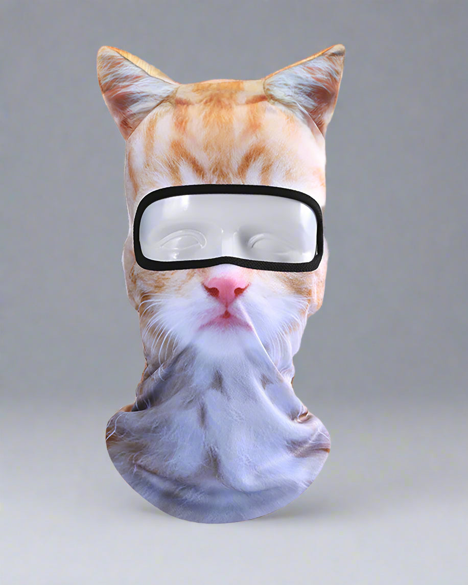 Fun Cat Ski Mask -  breathable ski mask - Cozy Cat Ski Mask for Year-Round Outdoor Activities - View 4