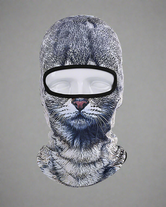 Fun Cat Ski Mask - cat ski mask - Cozy Cat Ski Mask for Year-Round Outdoor Activities - Main view
