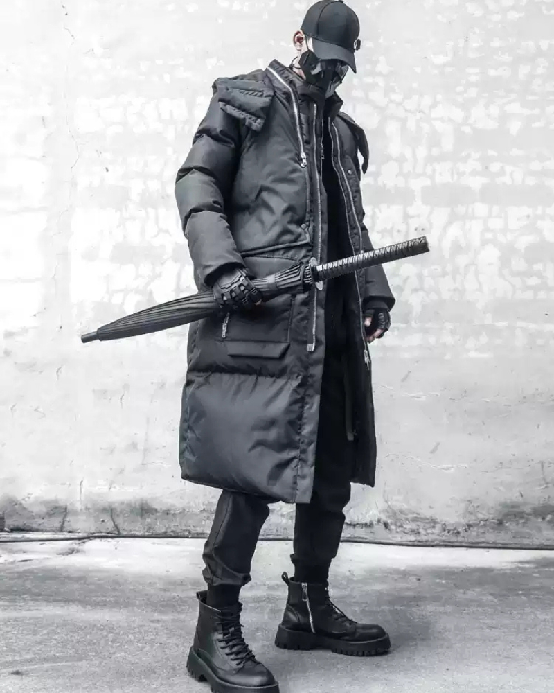 Fusion Warm Cargo Winter Coat -  breathable winter coat - Fusion Warm Cargo Winter Coat for Techwear Lovers - View 4