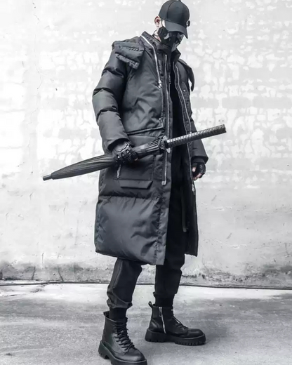 Fusion Warm Cargo Winter Coat -  breathable winter coat - Fusion Warm Cargo Winter Coat for Techwear Lovers - View 4