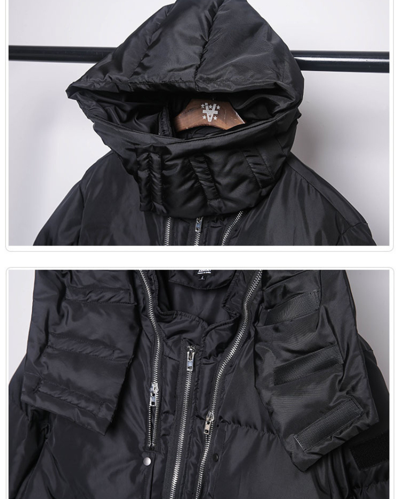 Fusion Warm Cargo Winter Coat - cargo coat - Fusion Warm Cargo Winter Coat for Techwear Lovers - View 8