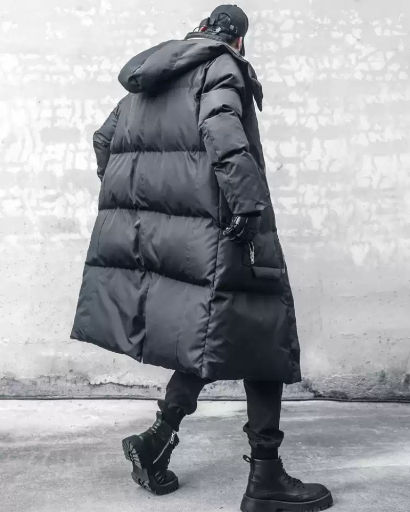 Fusion Warm Cargo Winter Coat - stylish winter coat - Fusion Warm Cargo Winter Coat for Techwear Lovers - View 2