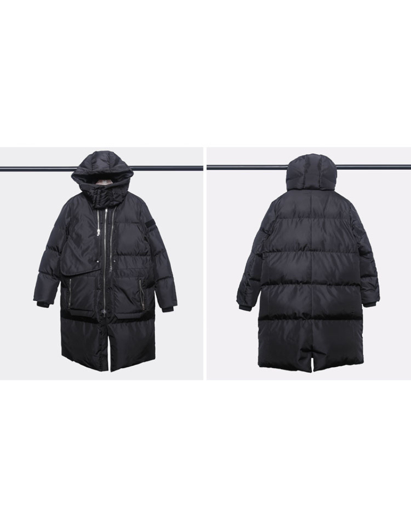 Fusion Warm Cargo Winter Coat -  winter coat - Fusion Warm Cargo Winter Coat for Techwear Lovers - View 7