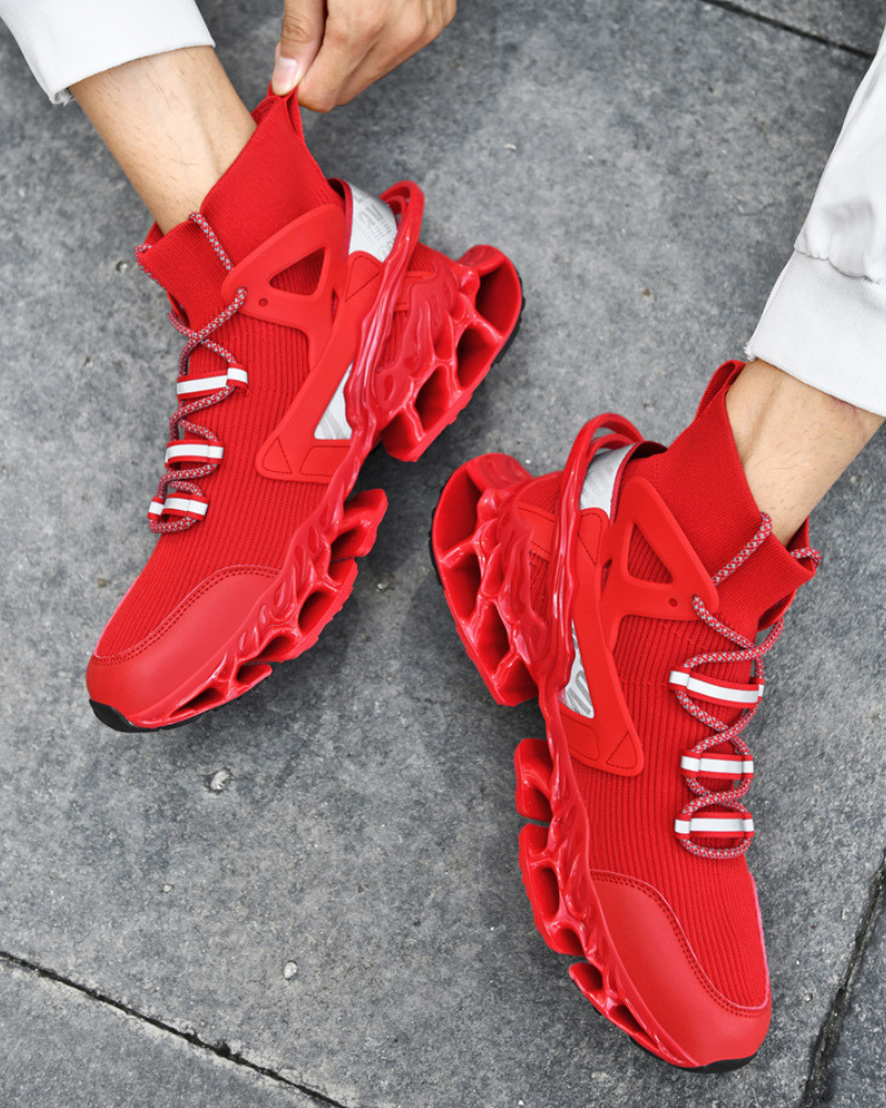 Futuristic Blade Sports Sneakers -  cyberpunk shoes - Futuristic Blade Sports Sneakers for Modern Style - View 11