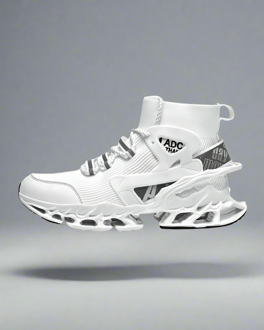 Futuristic Blade Sports Sneakers - techwear footwear - Futuristic Blade Sports Sneakers for Modern Style - View 2