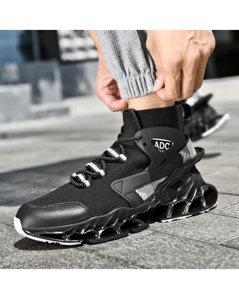 Futuristic Blade Sports Sneakers - techwear footwear - Futuristic Blade Sports Sneakers for Modern Style - View 9