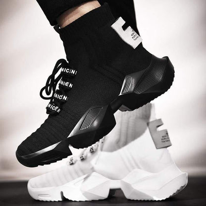 Futuristic Comfort Tech Sneakers -  cushioning soles - Comfortable Futuristic Sneakers with Cushioning Soles - View 5